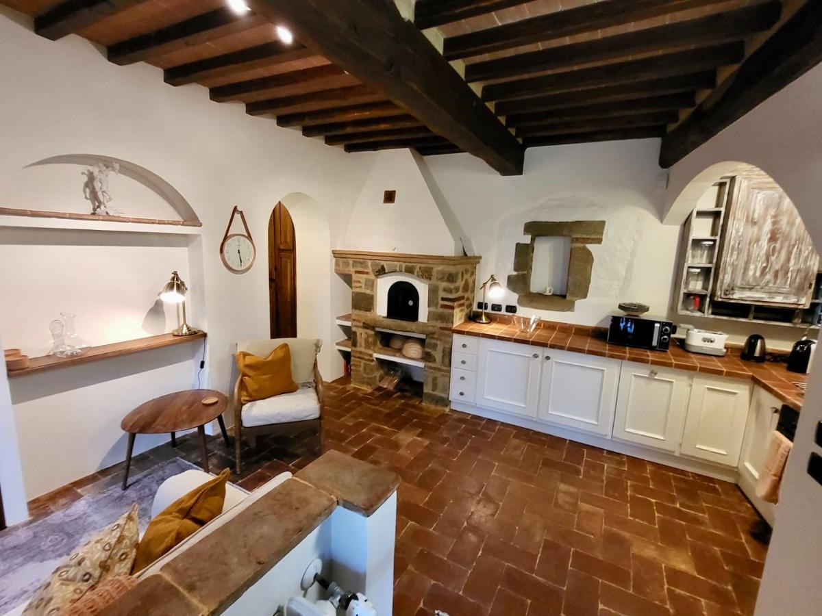 Luxury 1-Bedroom House With The Pool In Tuscany. Anghiari Bagian luar foto