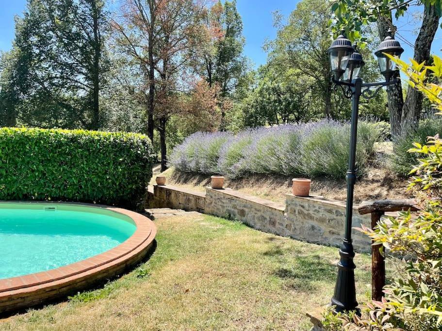Luxury 1-Bedroom House With The Pool In Tuscany. Anghiari Bagian luar foto