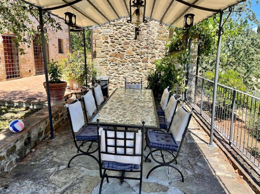 Luxury 1-Bedroom House With The Pool In Tuscany. Anghiari Bagian luar foto