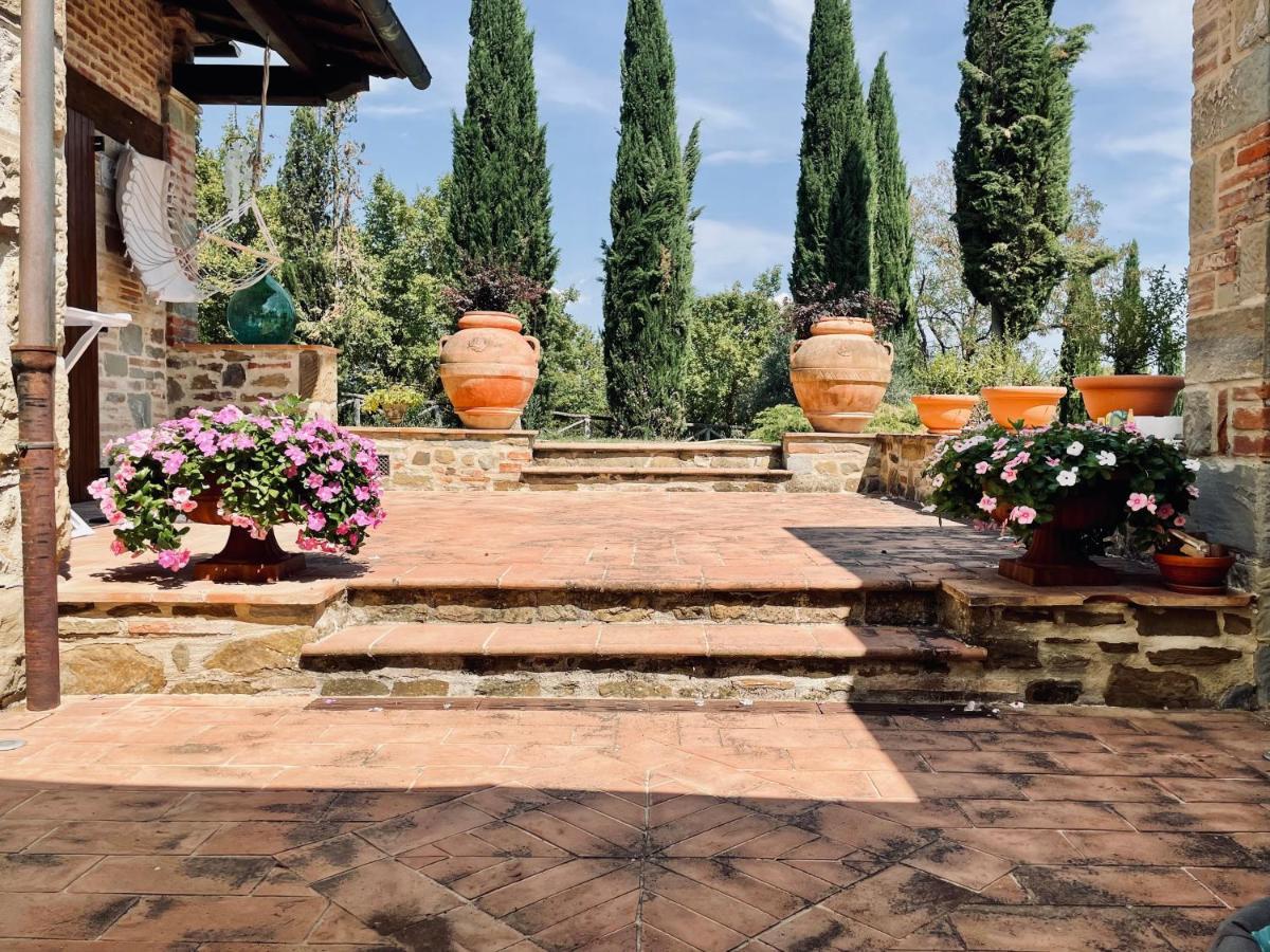 Luxury 1-Bedroom House With The Pool In Tuscany. Anghiari Bagian luar foto