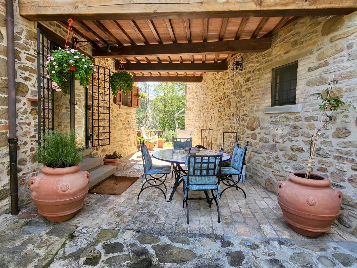Luxury 1-Bedroom House With The Pool In Tuscany. Anghiari Bagian luar foto