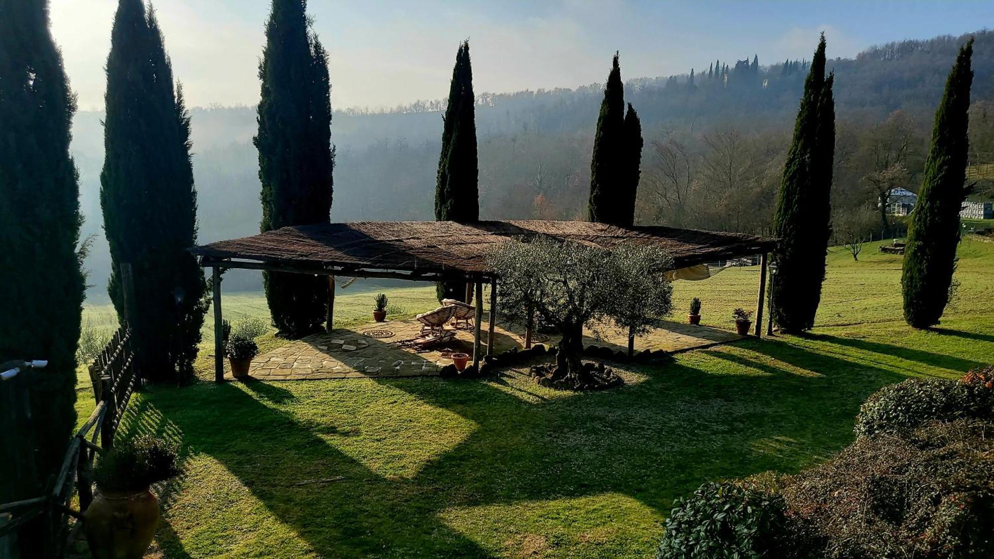 Luxury 1-Bedroom House With The Pool In Tuscany. Anghiari Bagian luar foto