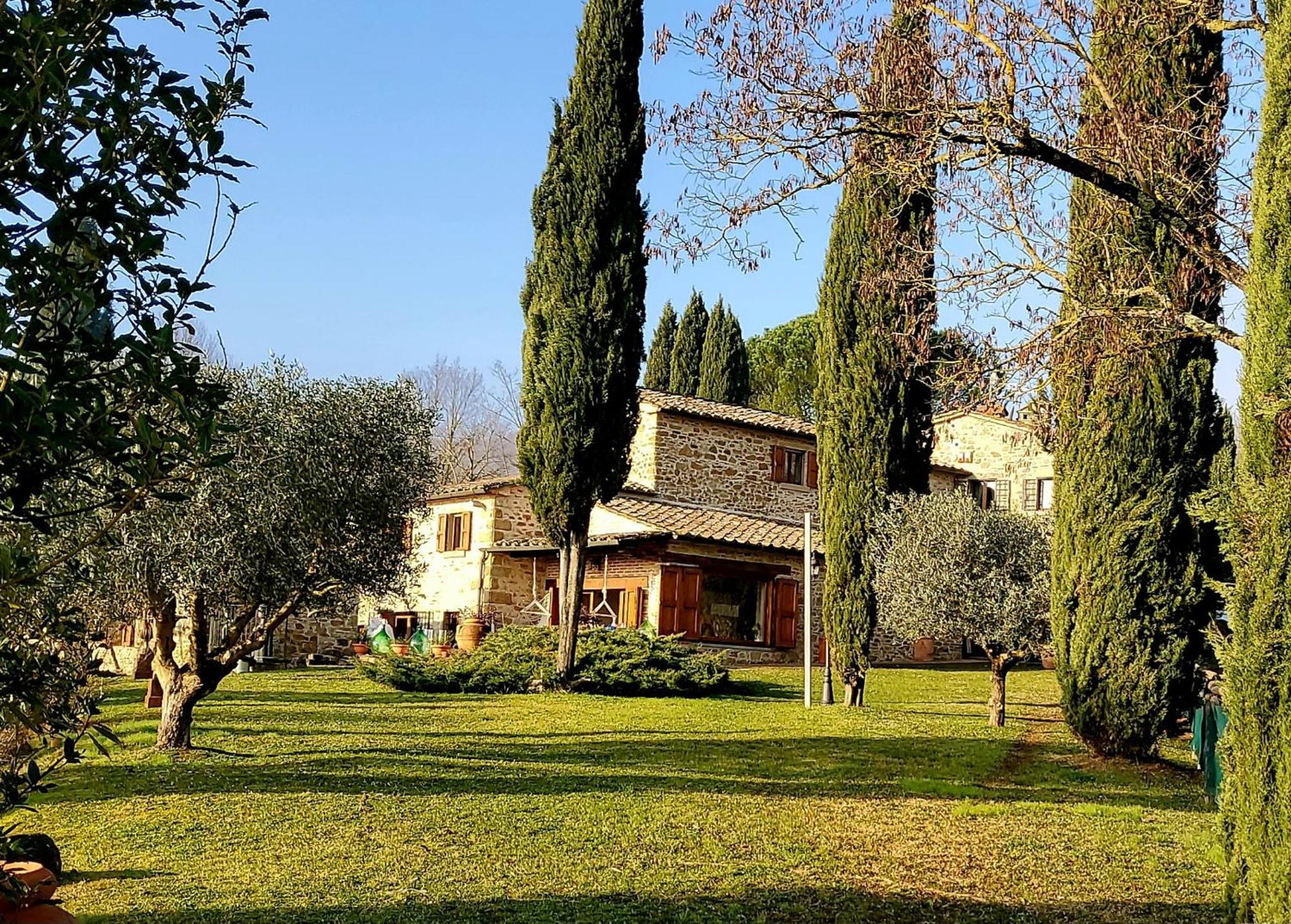 Luxury 1-Bedroom House With The Pool In Tuscany. Anghiari Bagian luar foto